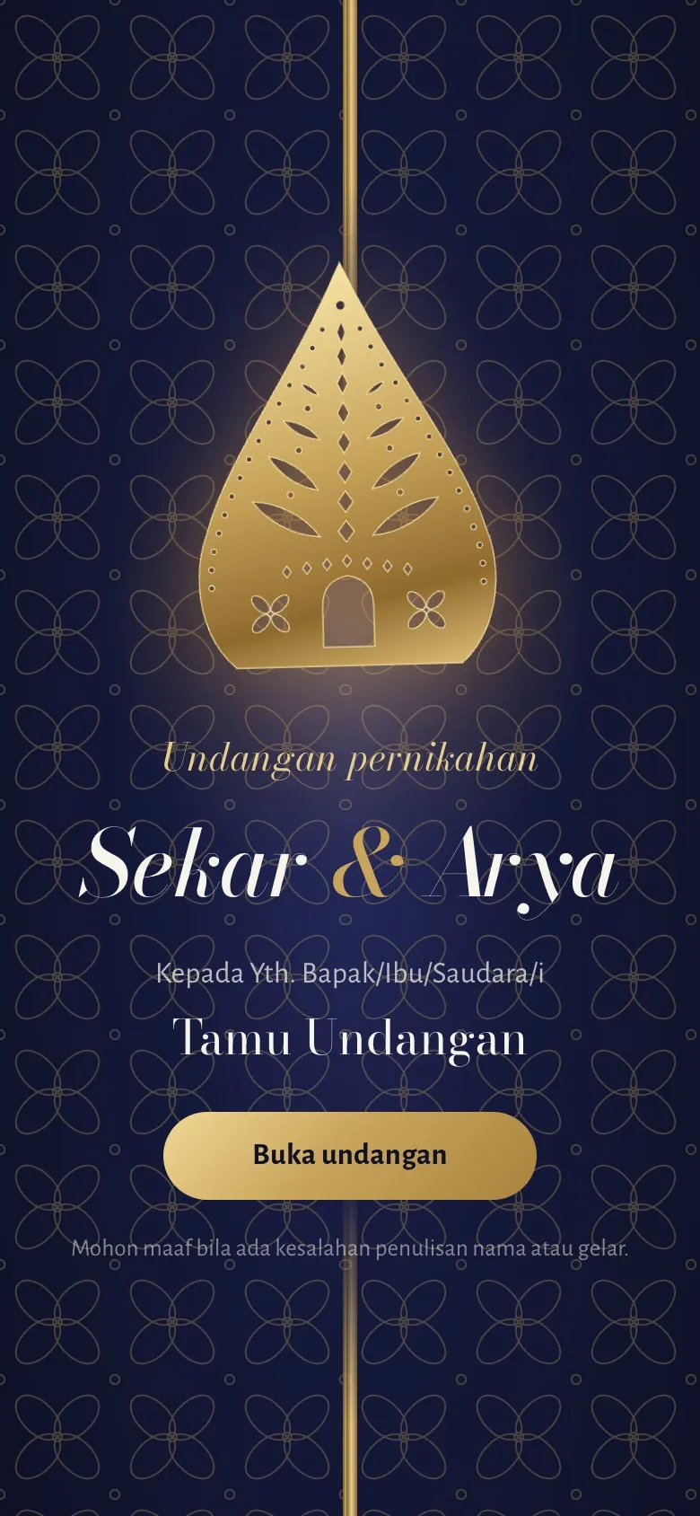 Sampul template Kelir